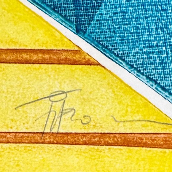 Gerard Fitremann. Two Untitled Works Etchings, aquatint in colors on woven paper - Picture 5 of 16